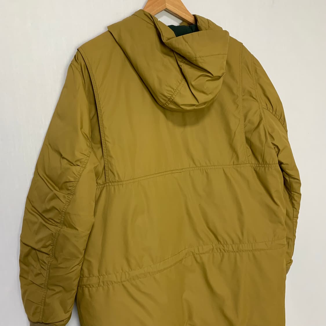 조던 옐로우 카키 후드 바람막이 패딩 빈티지 M 상품이미지8