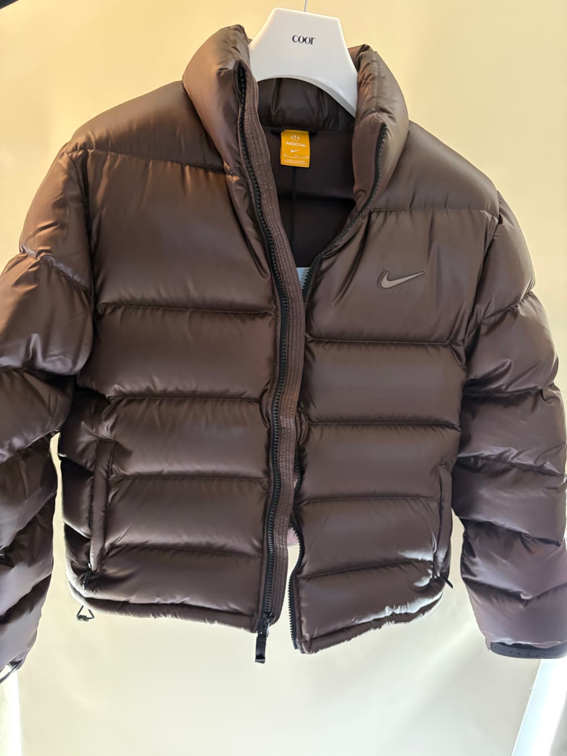 나이키x녹타 패딩 브라운 xl(아시아) 상품이미지1