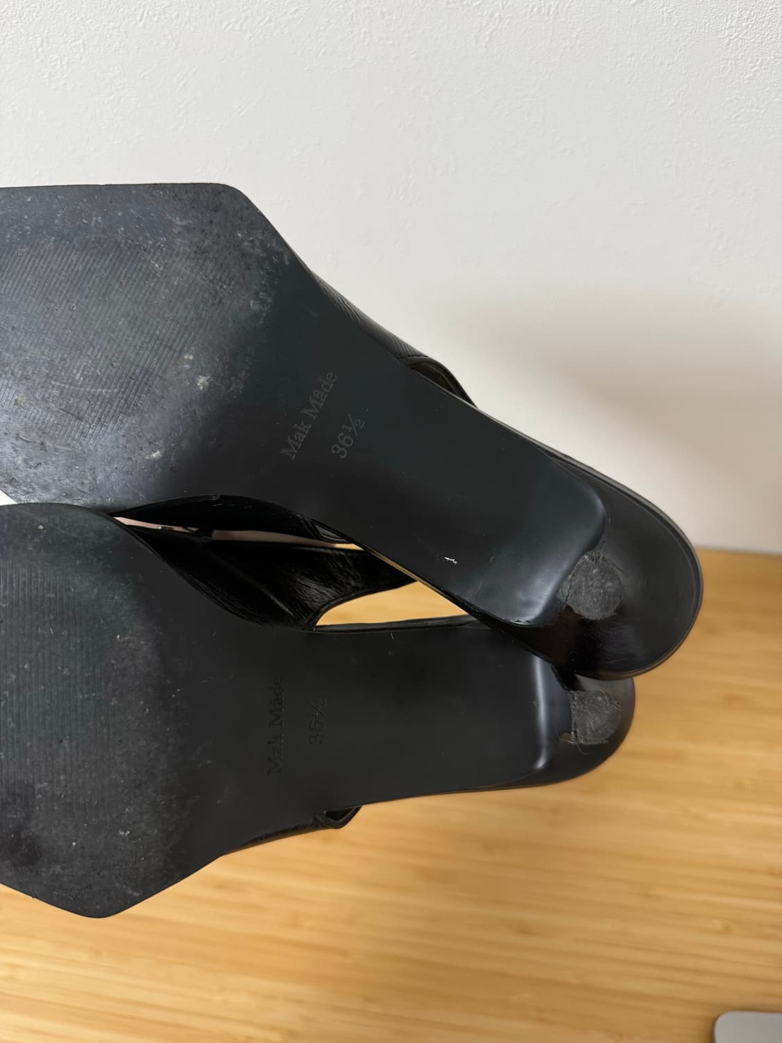 막 마드 Stud slingback black  상품이미지6