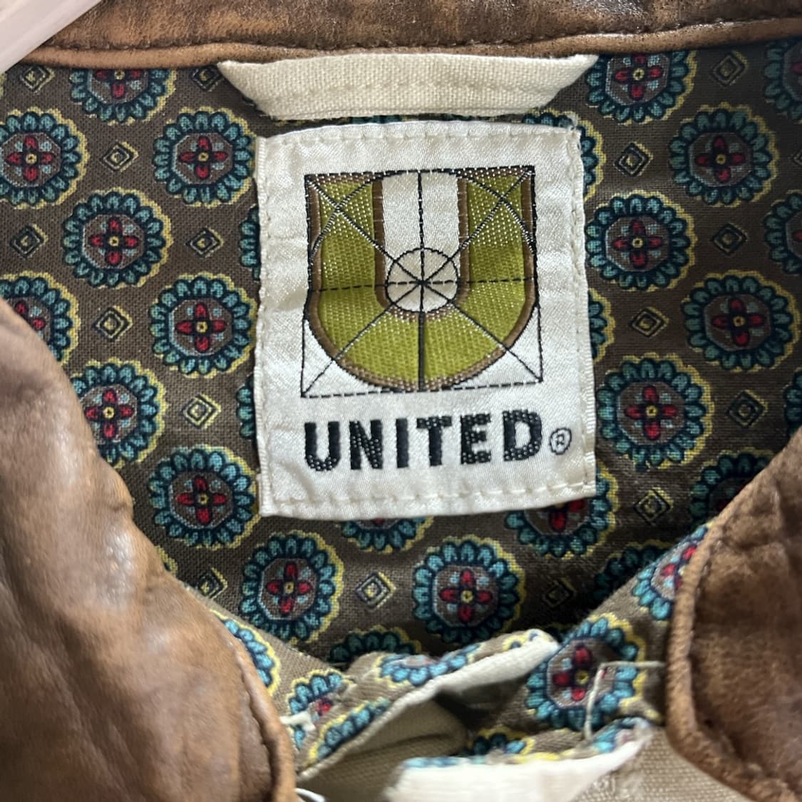 [JPN] 90's 빈티지 레더카라 헌팅 워크자켓 상품이미지6