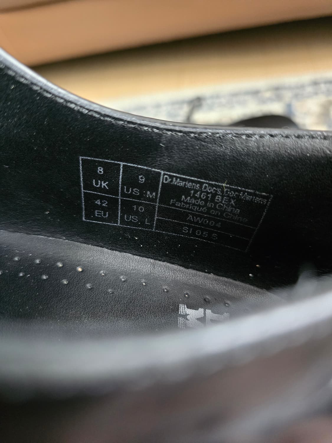닥터마틴 1461 벡스 블랙 UK8 상품이미지8