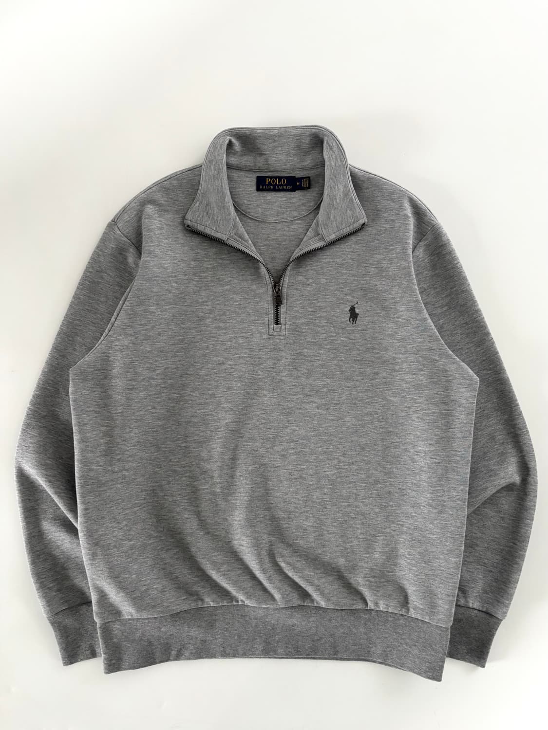 Polo 폴로 랄프로렌 신형 그레이 반집업 맨투맨 상품이미지1
