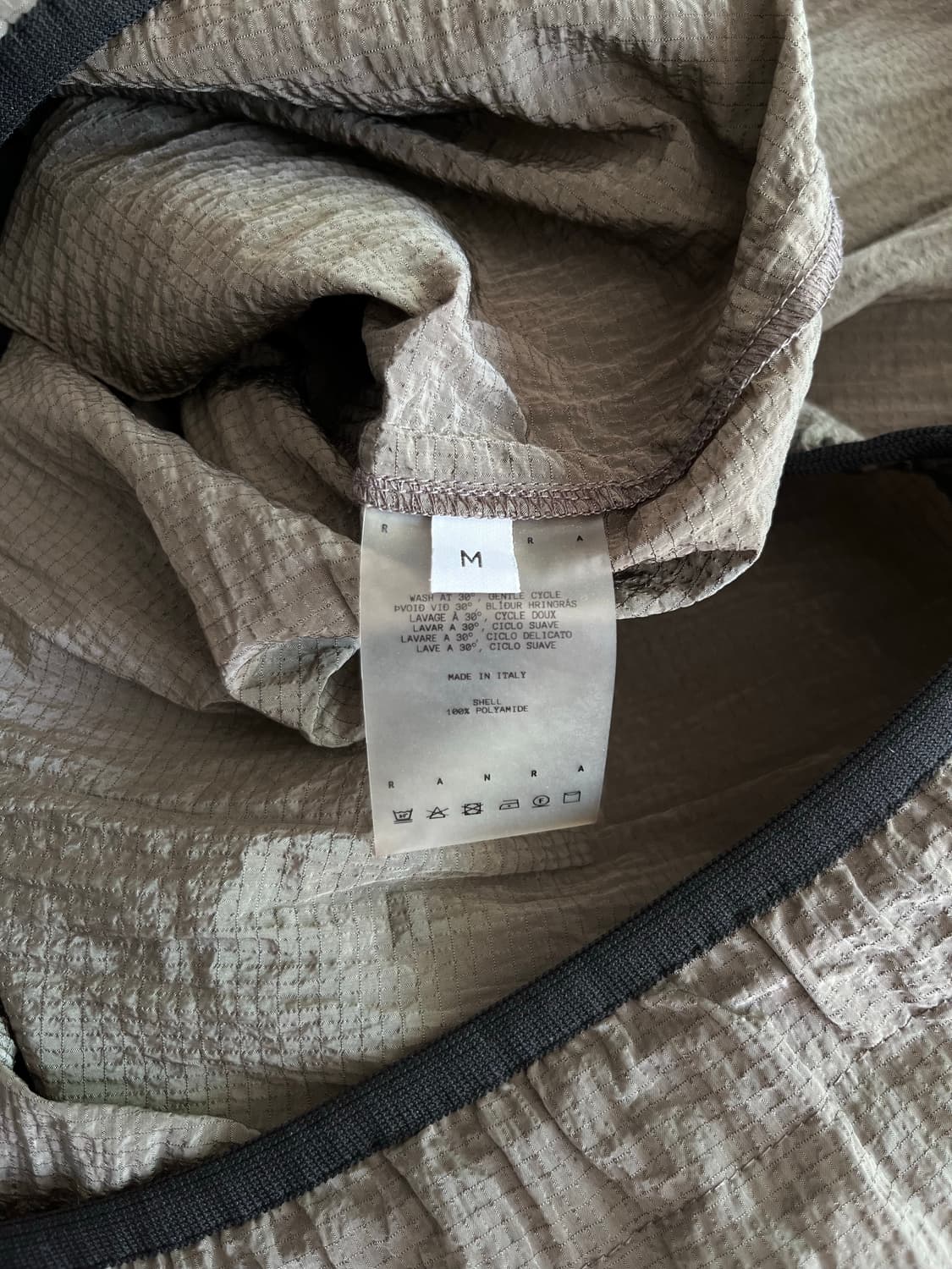 Ranra Ganga ripstop anorak Chocolate M 상품이미지8