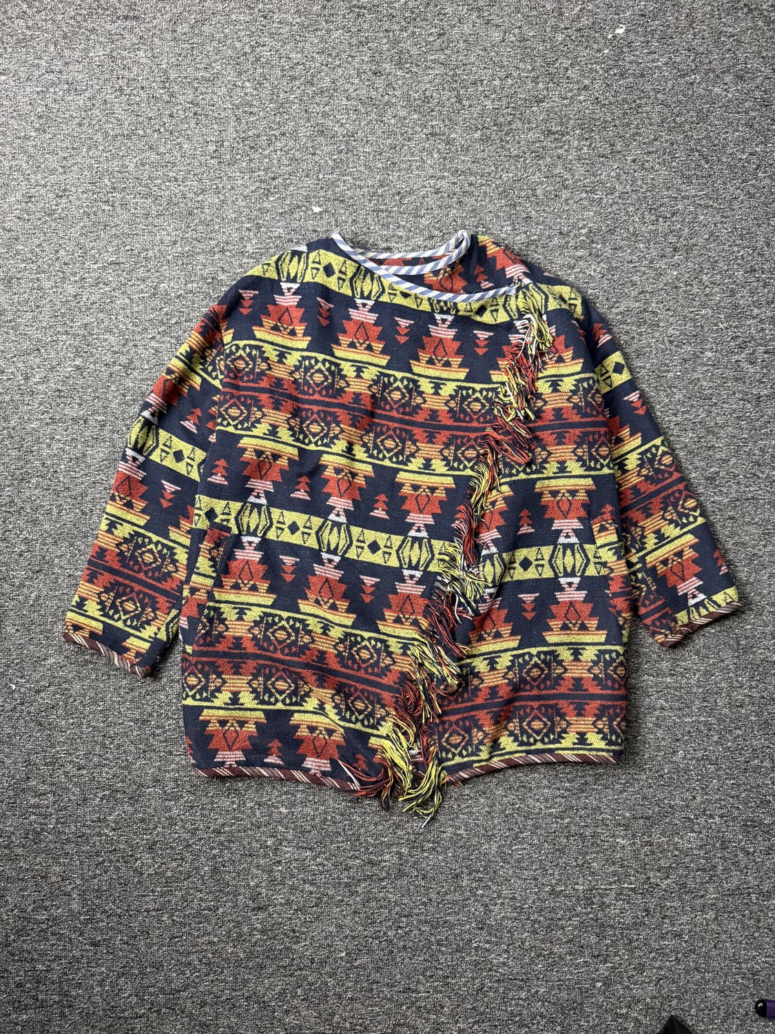 LAP 에스닉 판초 자켓 상품이미지1