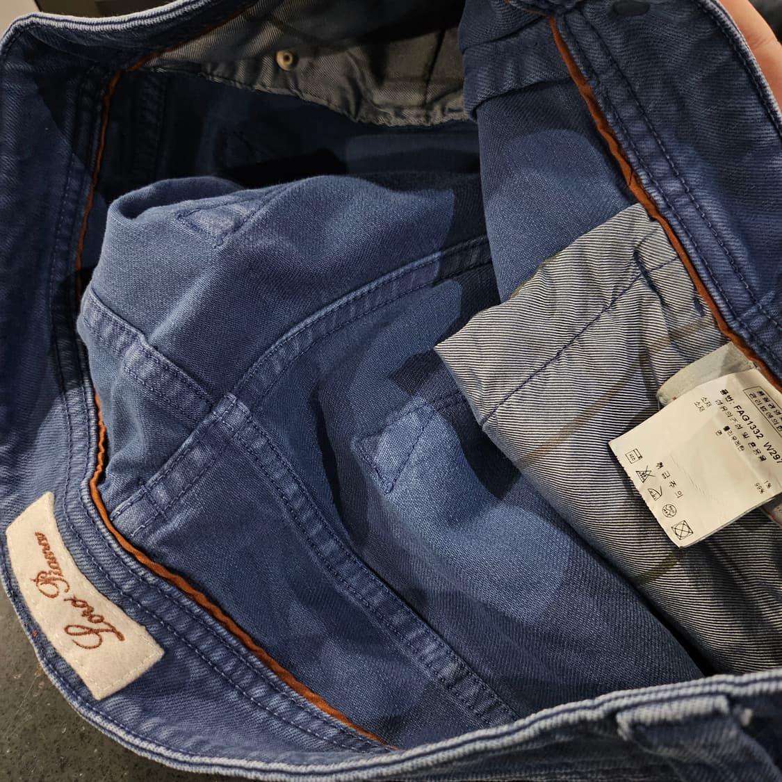 로로피아나 코튼 면 팬츠 상품이미지4