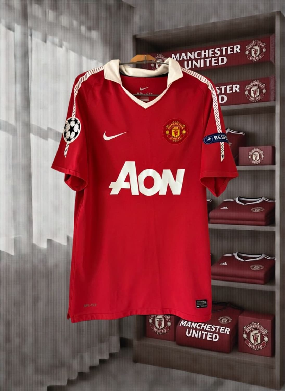10-11 맨체스터유나이티드 홈 긱스 유니폼 정품 상품이미지1