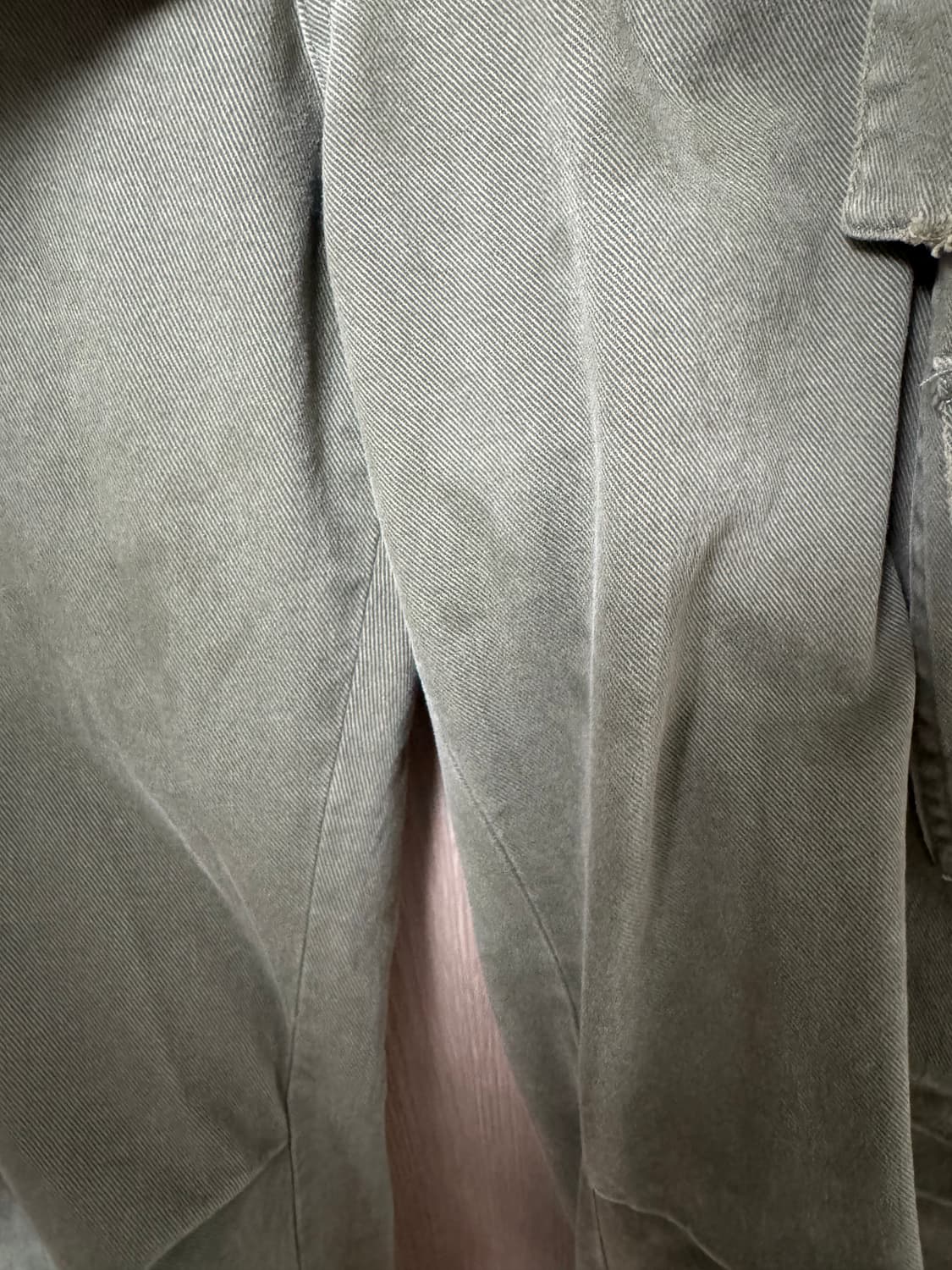 [3] 논노드 더블 포켓 카고 팬츠 빈티지 카키 상품이미지2