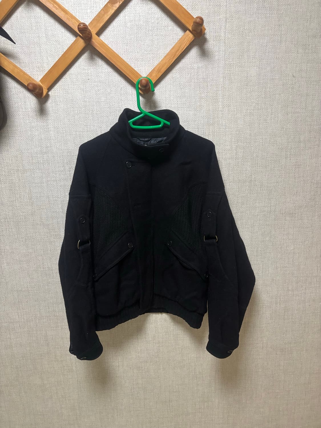빈티지 울 봄버 자켓 상품이미지1