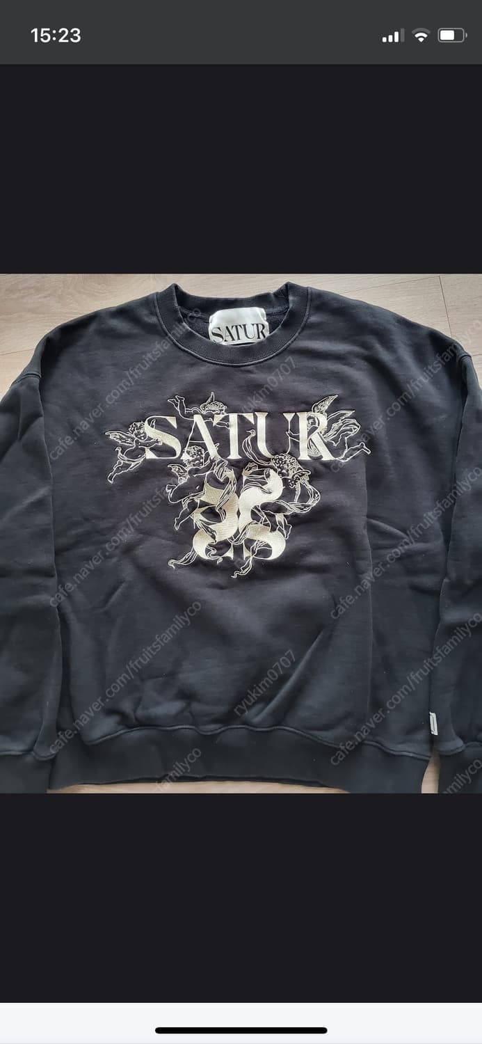 세터 24FW 엔젤그래픽 자수 맨투맨 스웨트셔츠 L 상품이미지1