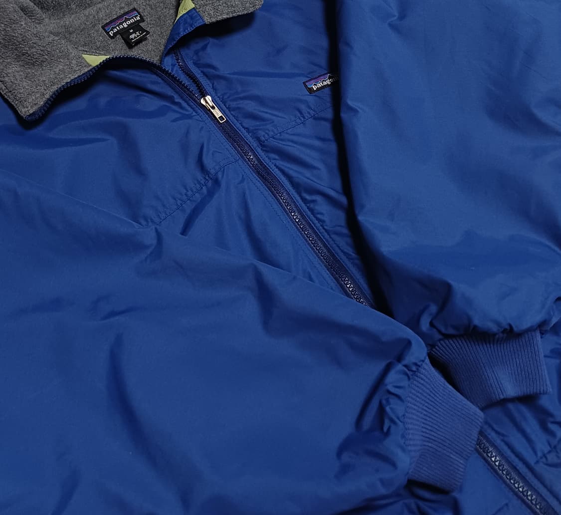 🇺🇸 [M] 파타고니아 쉘드 신칠라 봄버 자켓 - 블루 / 네온 상품이미지6