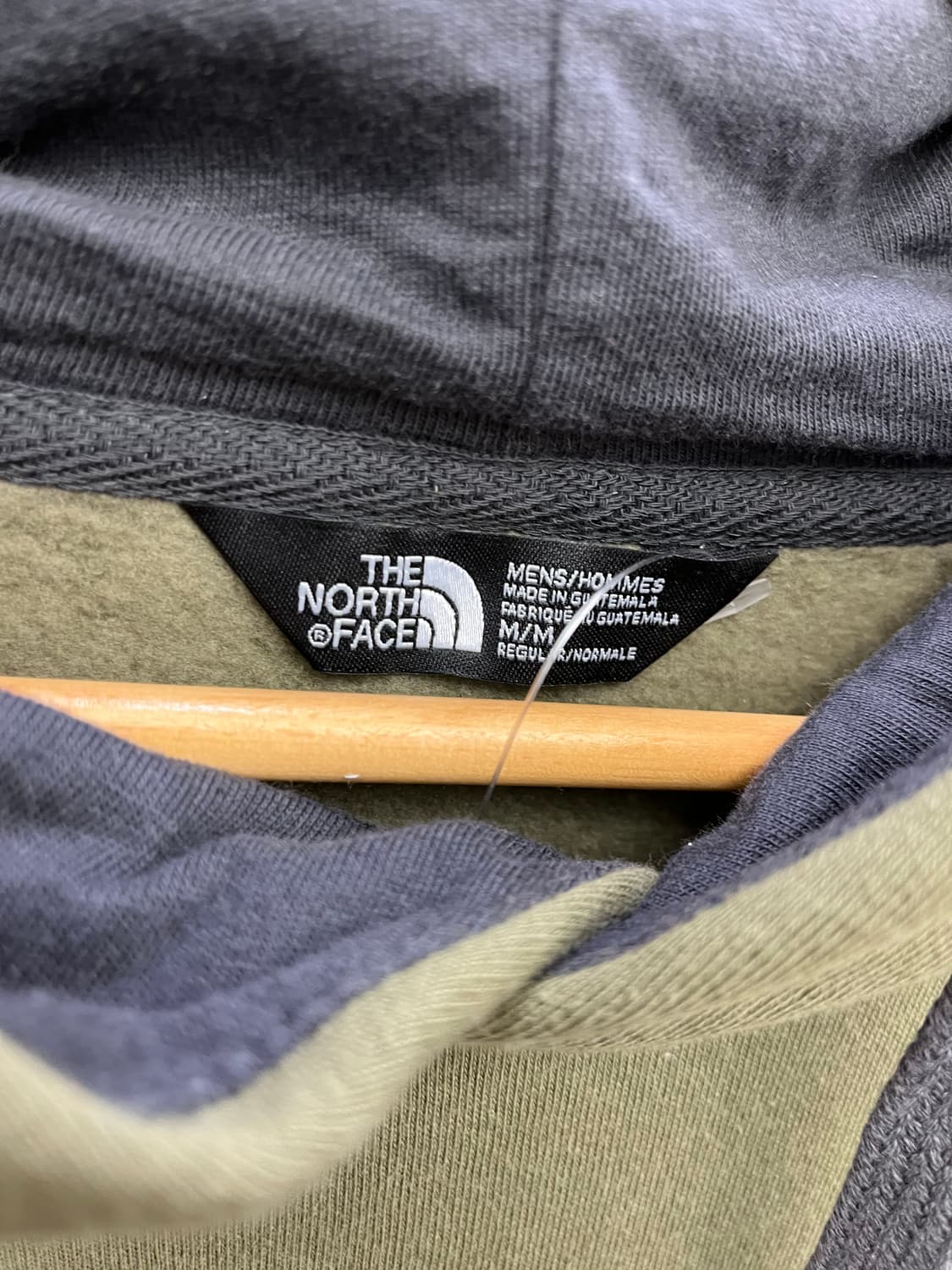 노스페이스 올리브색 기모후드티 상품이미지5