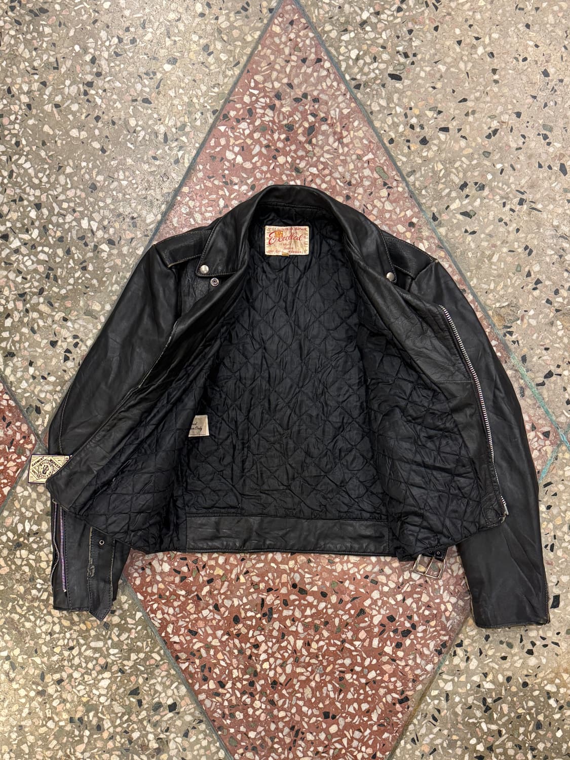 70s Excelled 더블 라이더자켓 (42) 상품이미지3