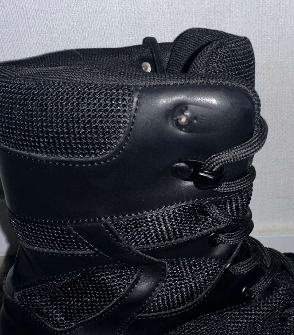 PLATFORM BOOTS SNEAKERS BLACK 상품이미지5