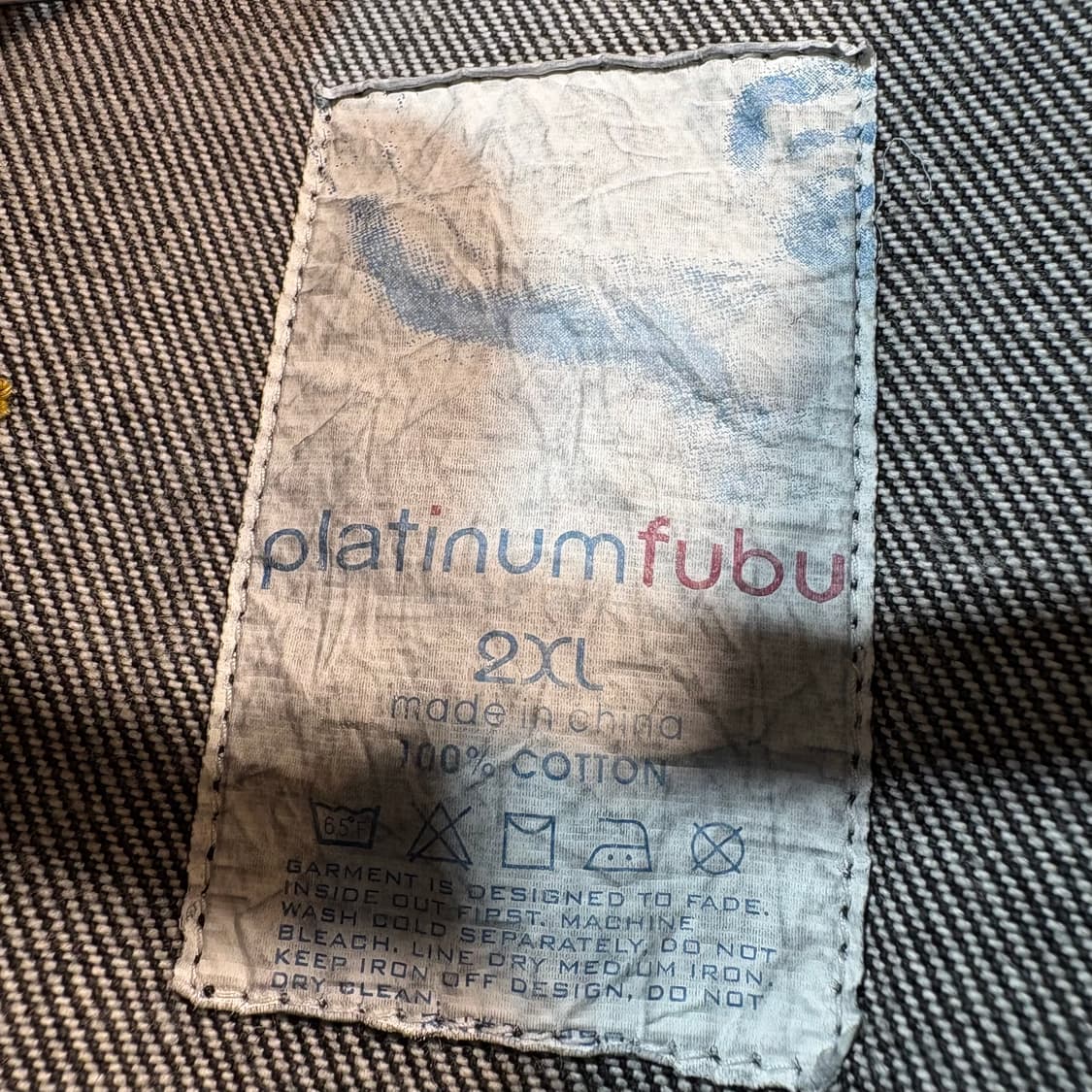 [XXL] FUBU 푸부 무하마드 알리 데님 자켓 상품이미지6