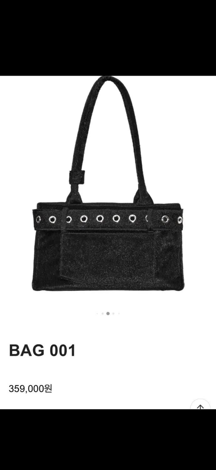 이투둘 222 BAG / 001 블랙숄더백 상품이미지3