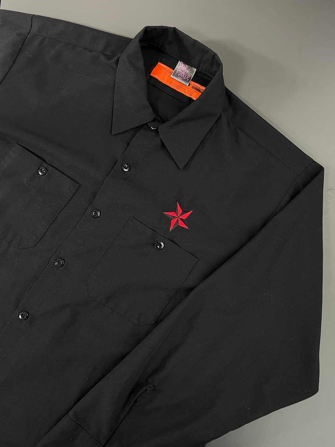 [XL] 레드캡 X STAR FUCKER 스컬 워크 셔츠 상품이미지3