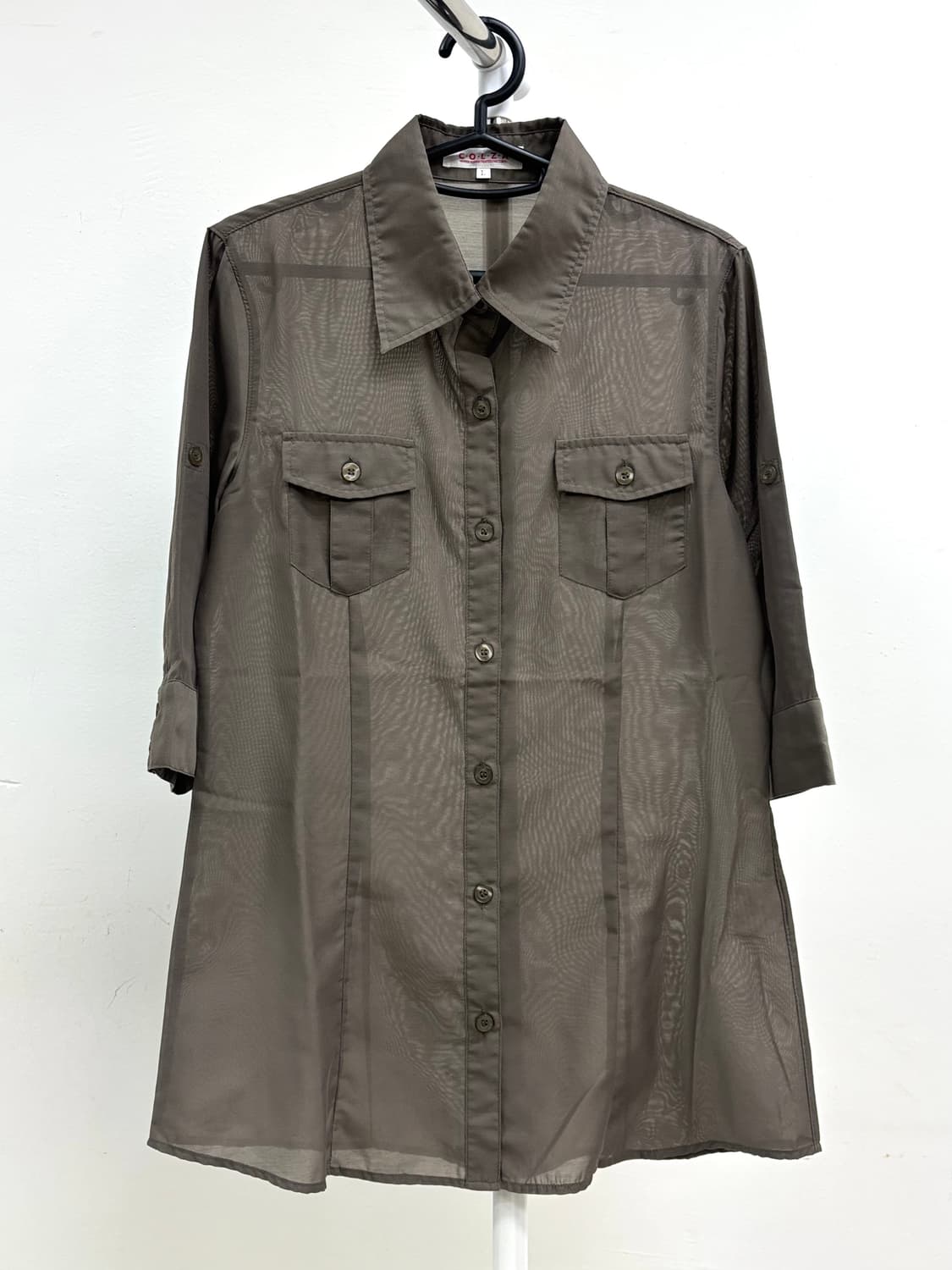 빈티지 브라운 y2k 셔츠 상품이미지6