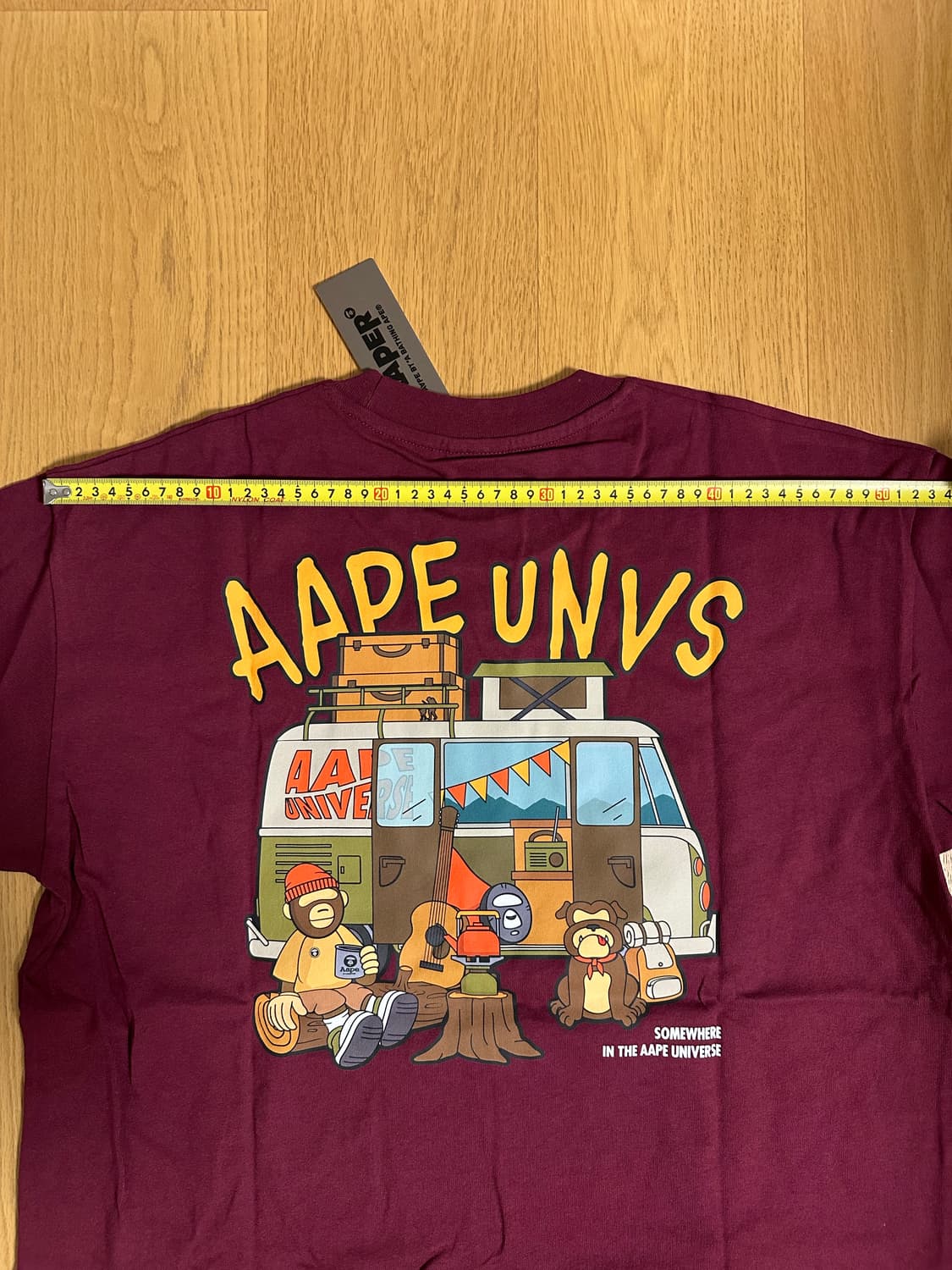 AAPE BY *A BATHING APE® 캠핑 에이퍼(AAPER) 티 상품이미지2