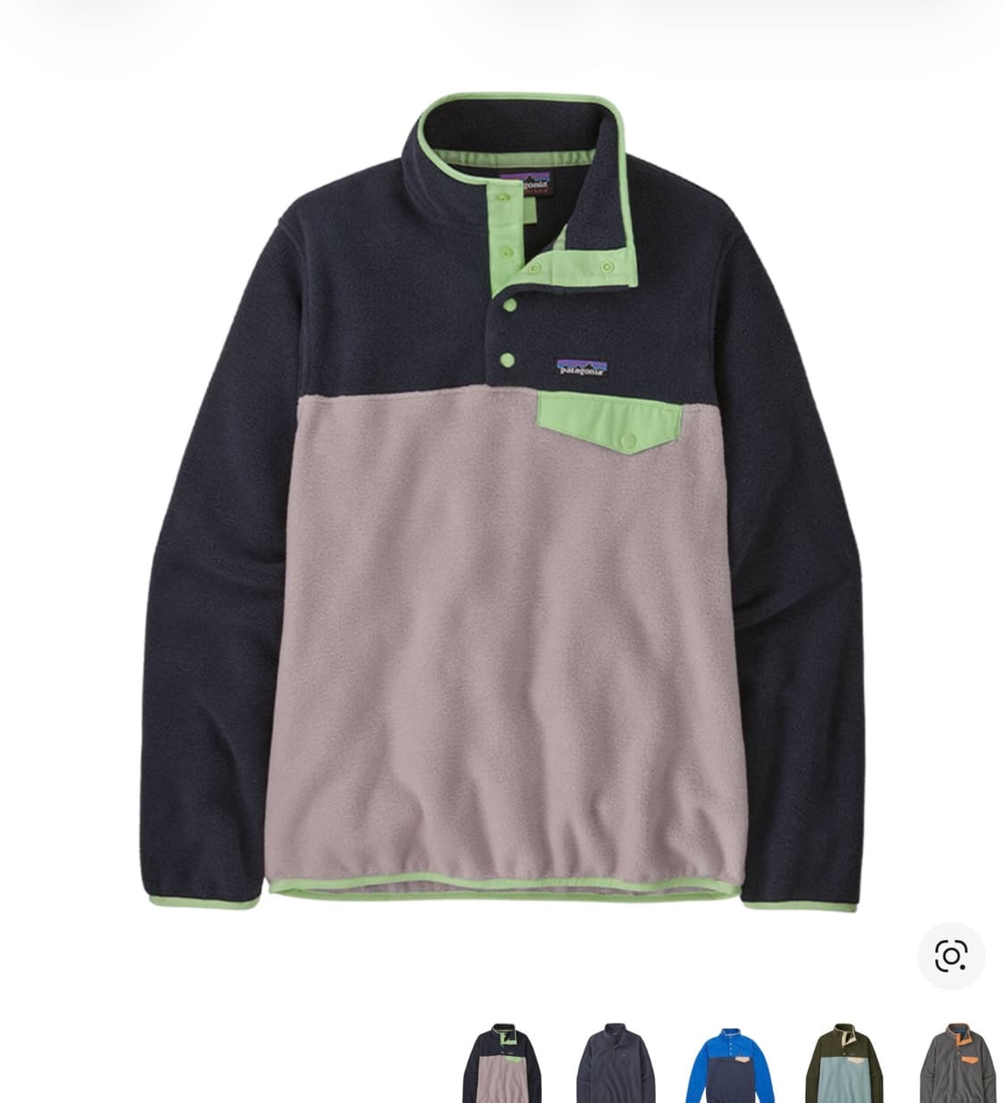 파타고니아 신칠라 후리스 에코퍼플  상품이미지1