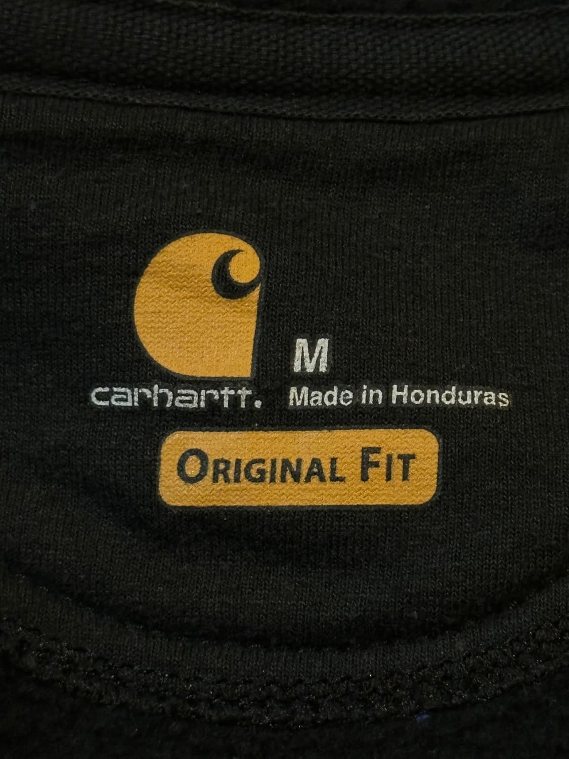 칼하트 CARHARTT 미드웨이트 기모 후드집업 블랙 상품이미지4