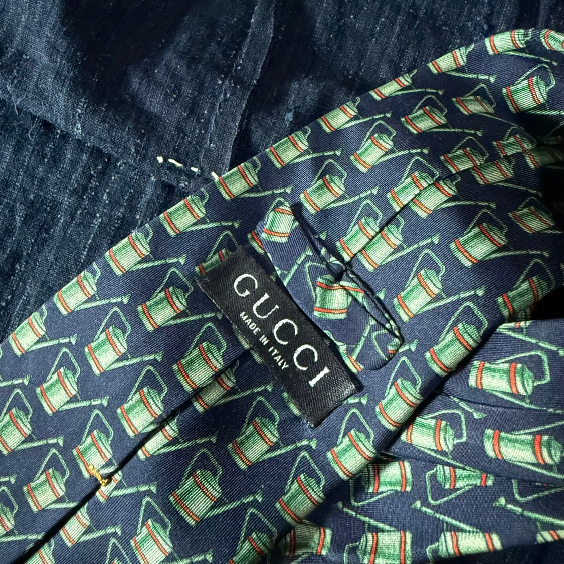 구찌 워터링 캔 실크타이 상품이미지4