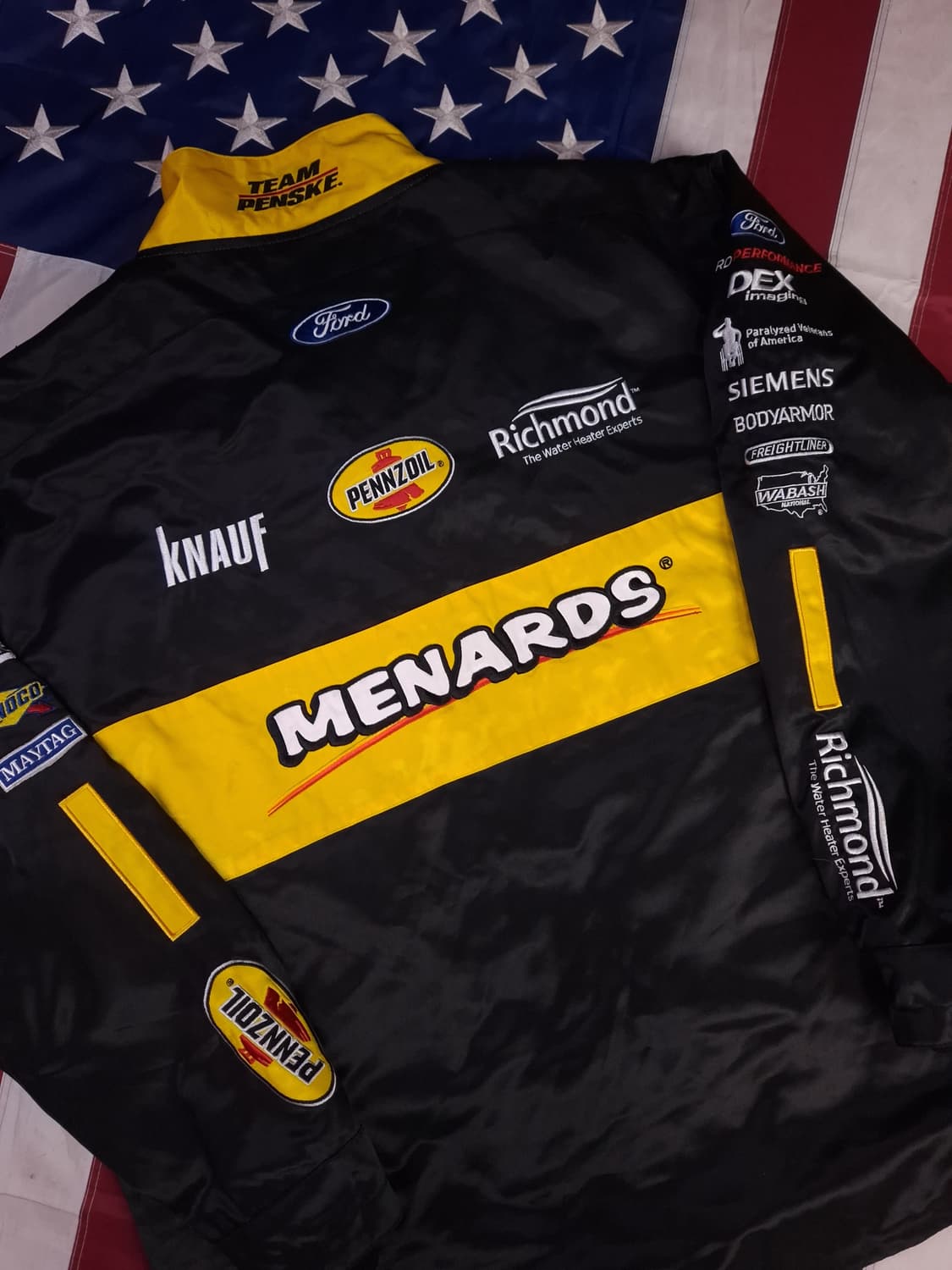 새제품급 팀 펜스키 Team Penske  오피셜 레이싱 자켓 상품이미지9