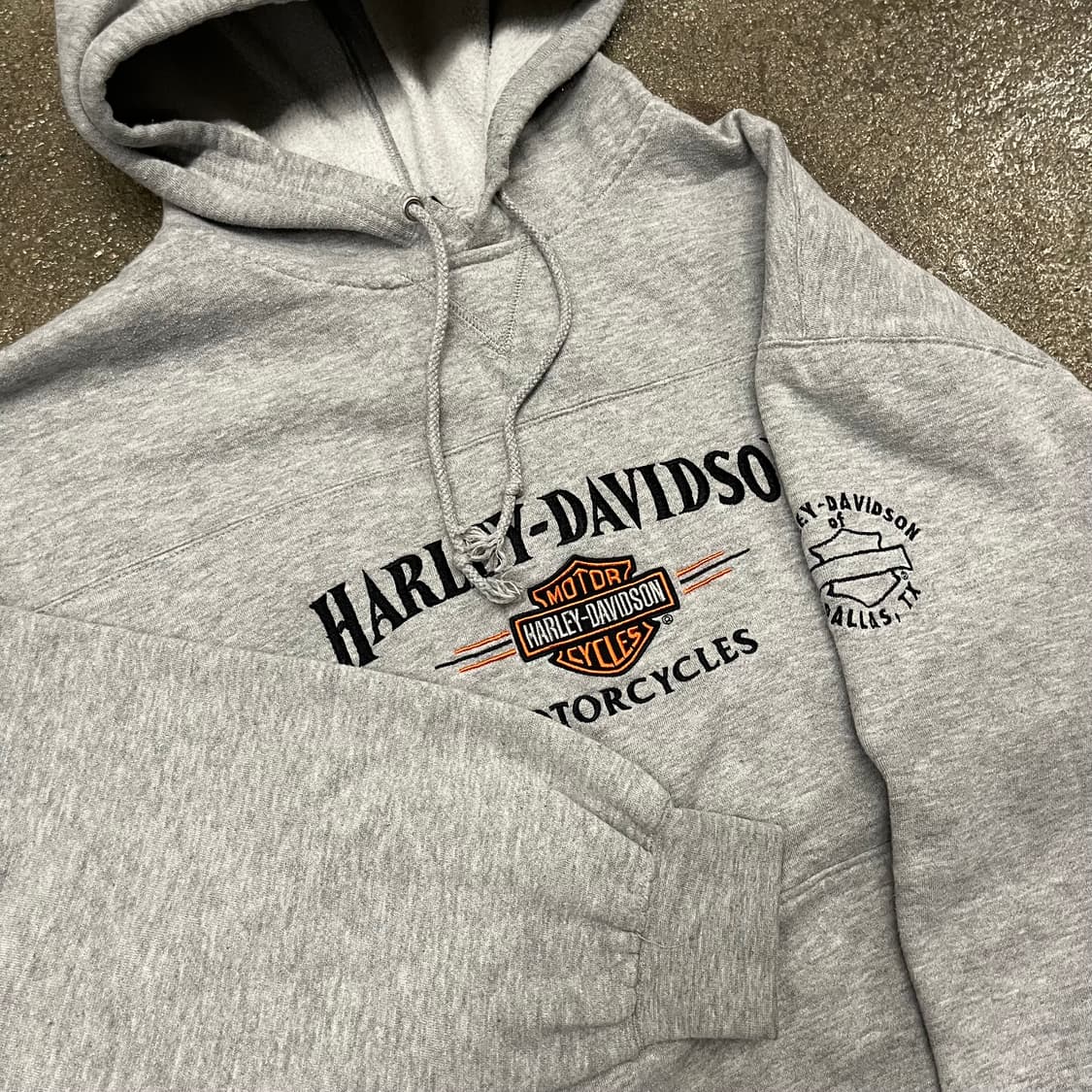 할리데이비슨 로고 후드티 (100) 상품이미지2