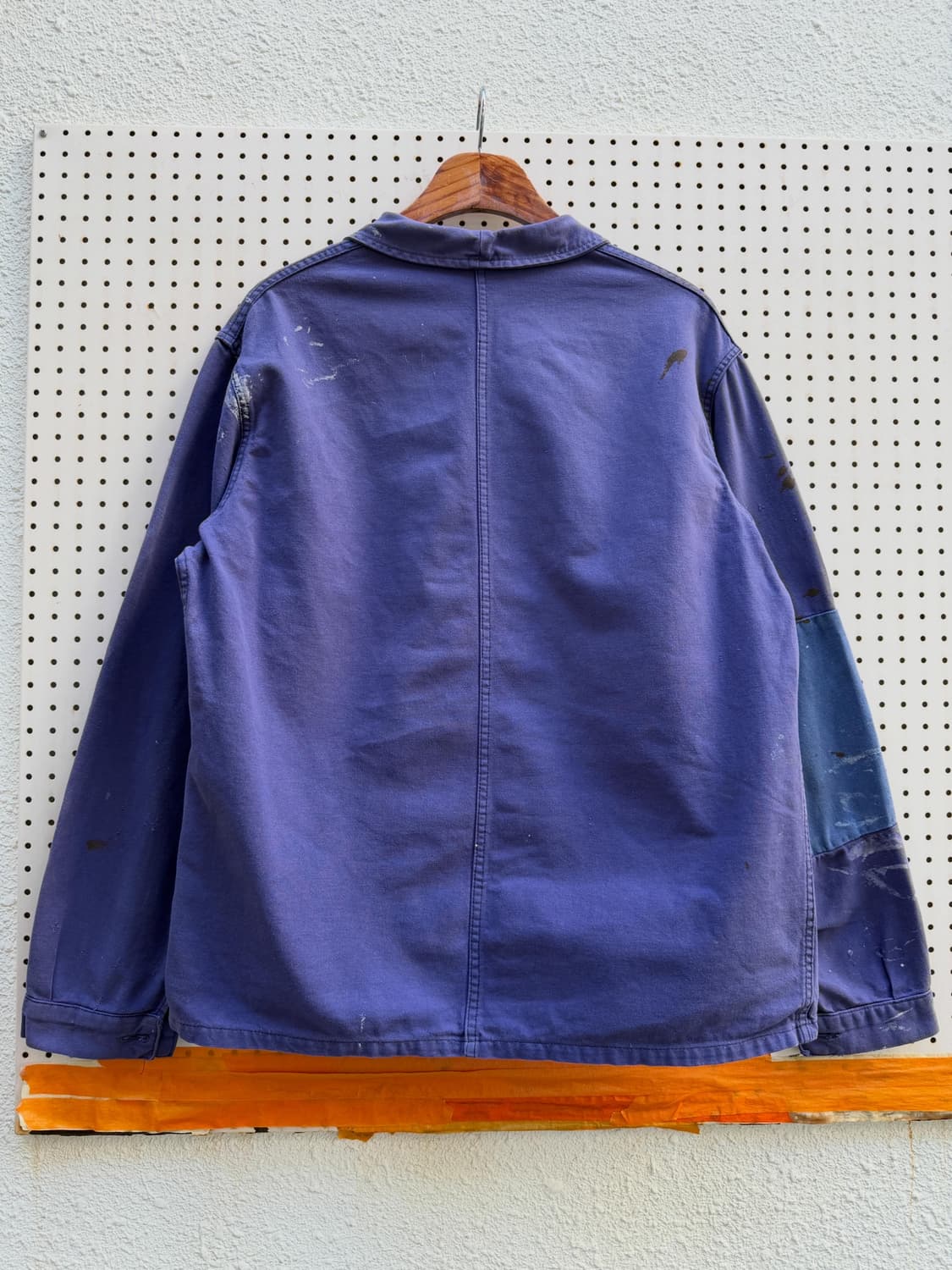 50s OLD MODEL ROUND COLLAR 올드모델 프렌치워크자켓 상품이미지2