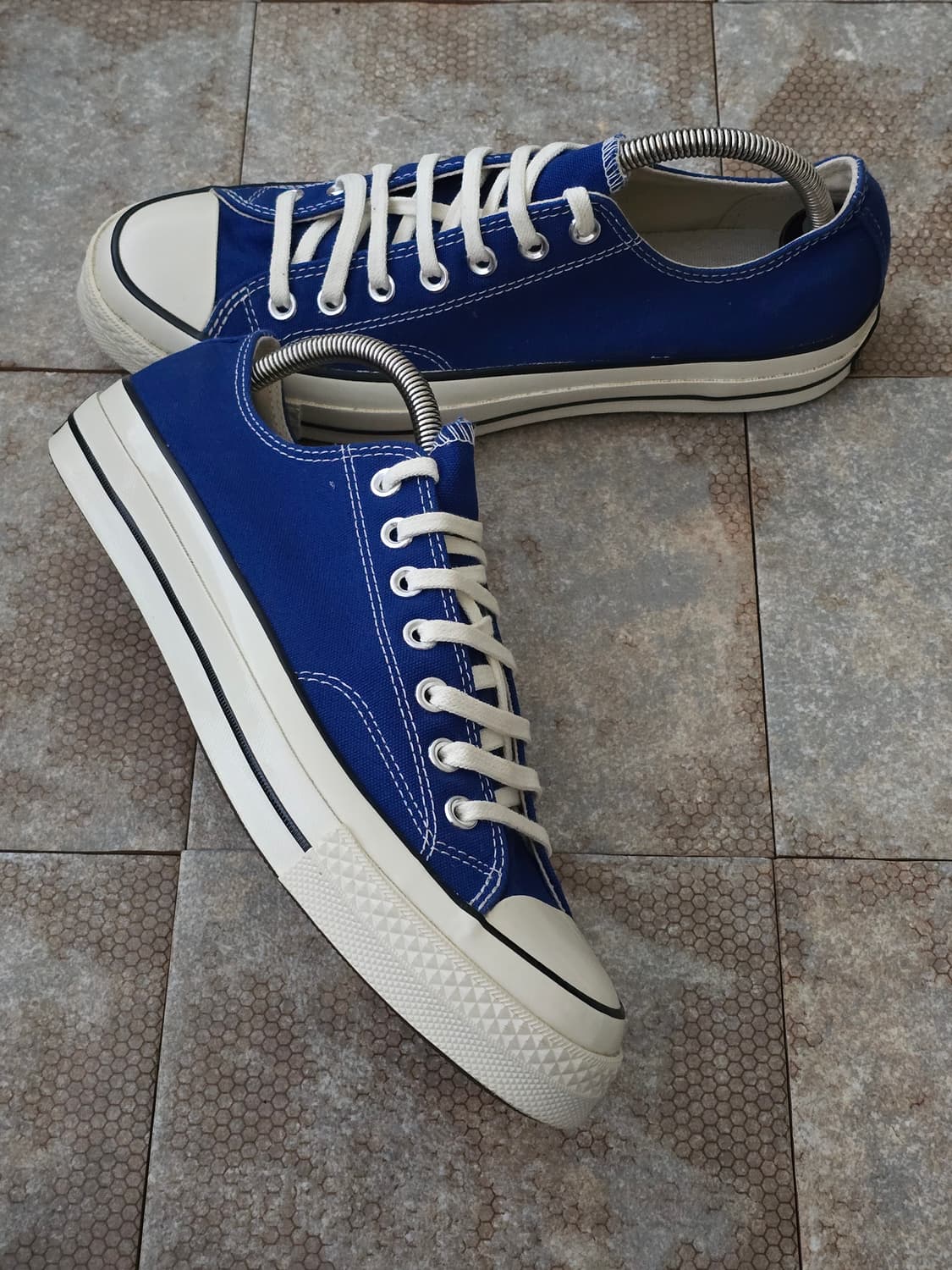 (280)컨버스 척 70 로우 빈티지 캔버스 러쉬 블루 상품이미지6