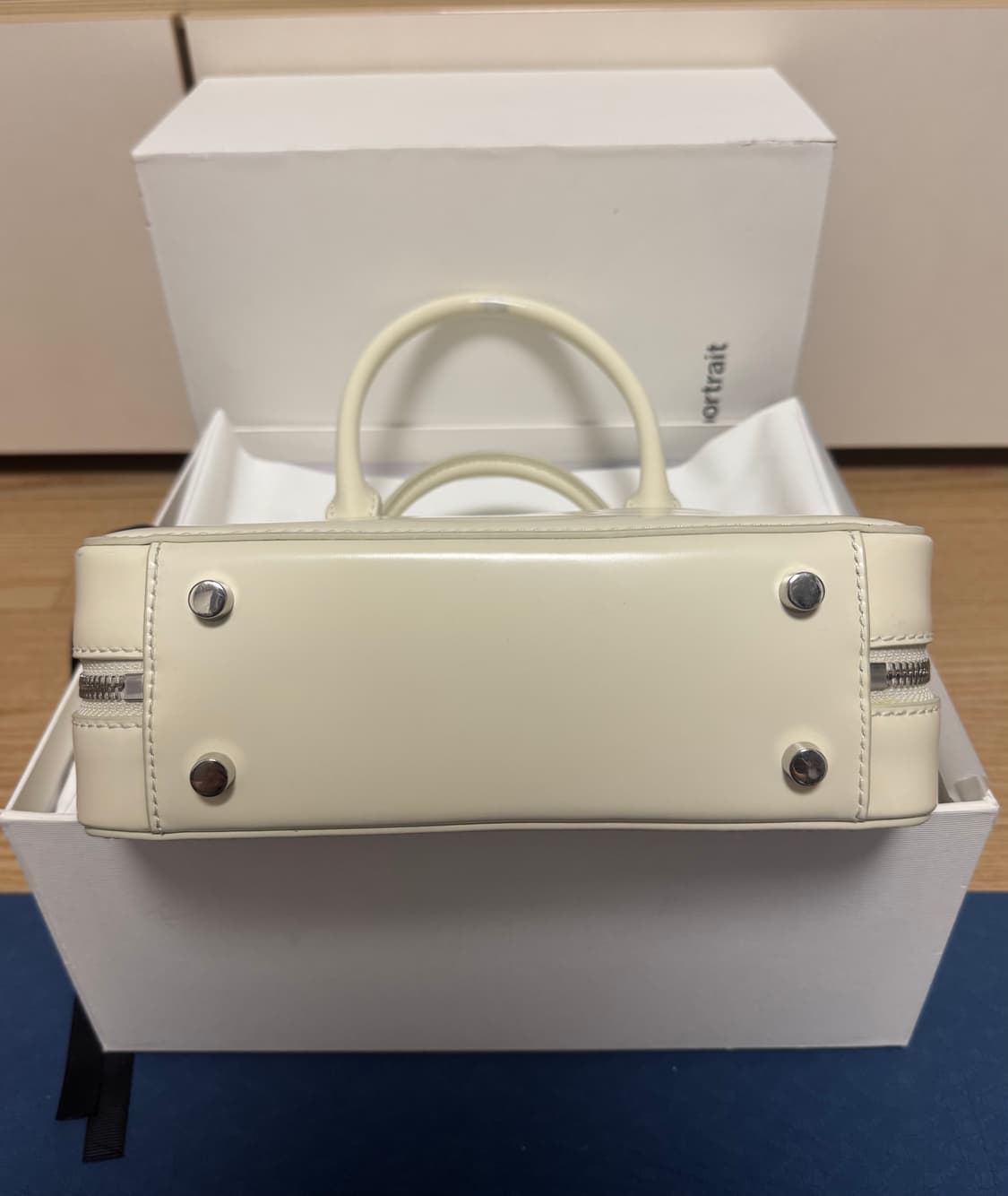 셀프포트레이트 보우 레더 토트백 상품이미지7