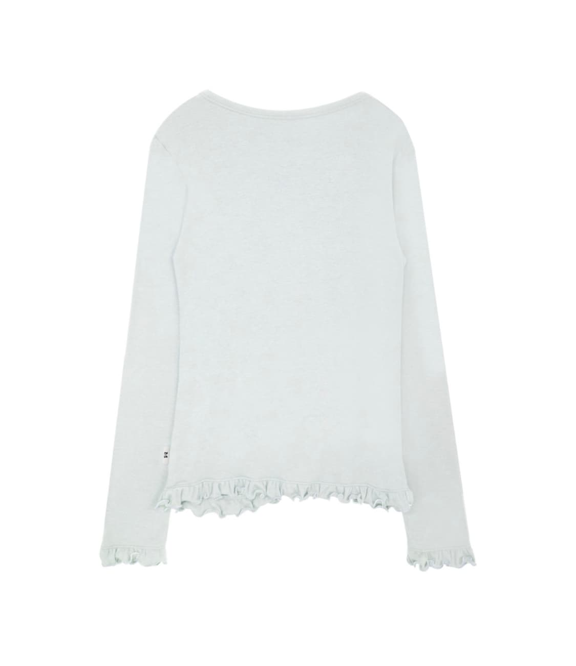 미레코ASYMMETRIC SHIRRING LACE CARDIGAN MIN 상품이미지2