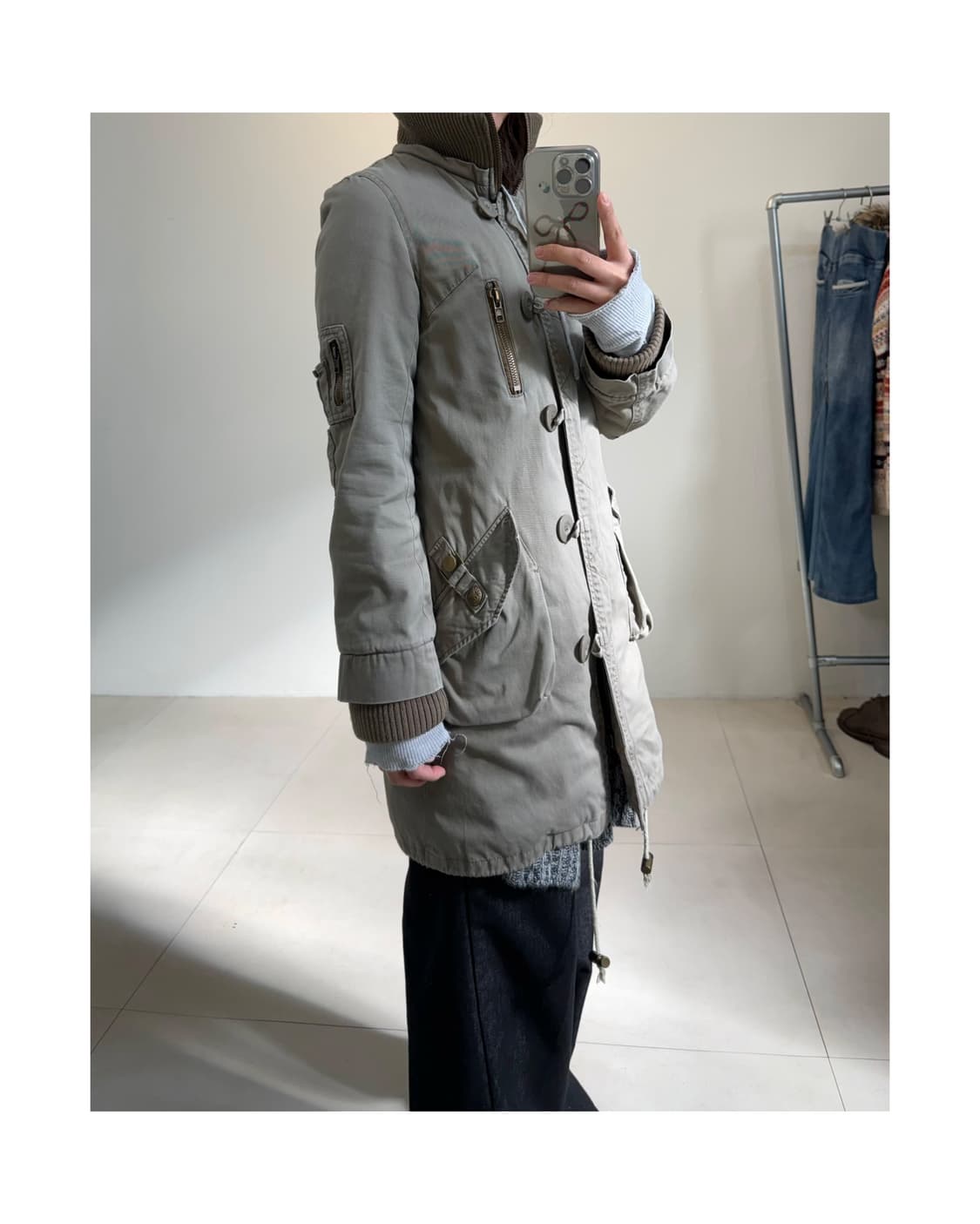 빈티지 야상 자켓 상품이미지10