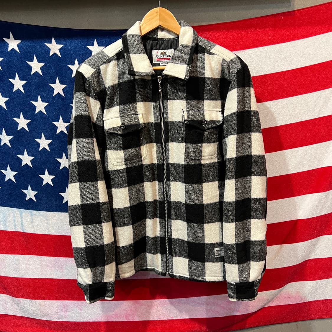 세인트페인 누빔 제커 자켓 상품이미지1