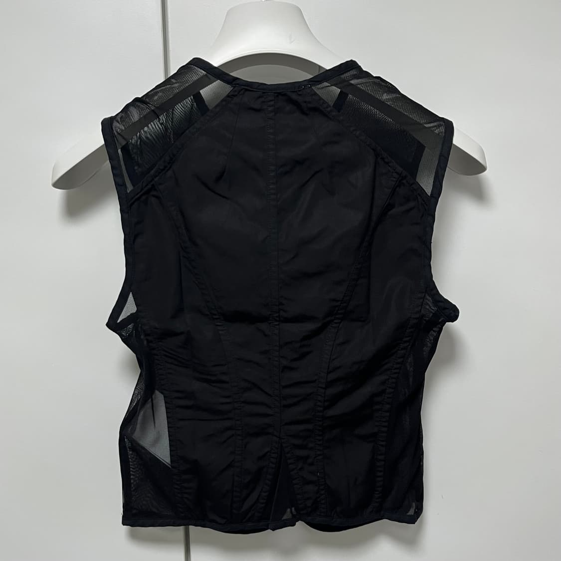[34,36,38]아워레가시 25ss CORSET 코르셋 베스트/블랙 상품이미지2
