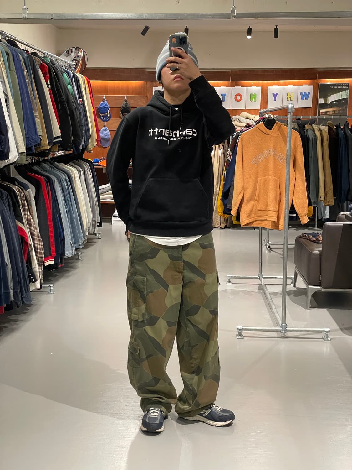 빈티지 카모플라주 카고 팬츠 상품이미지1