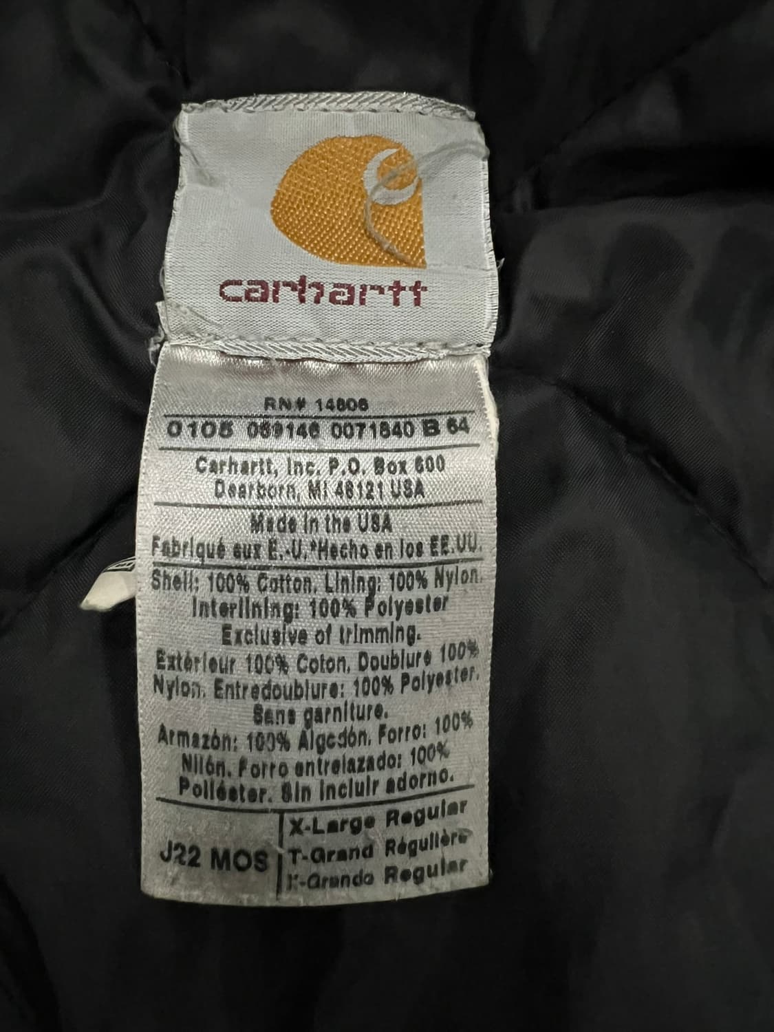 (XL) 칼하트 덕 디트로이트 자켓 J22 MOS 모스그린 상품이미지4