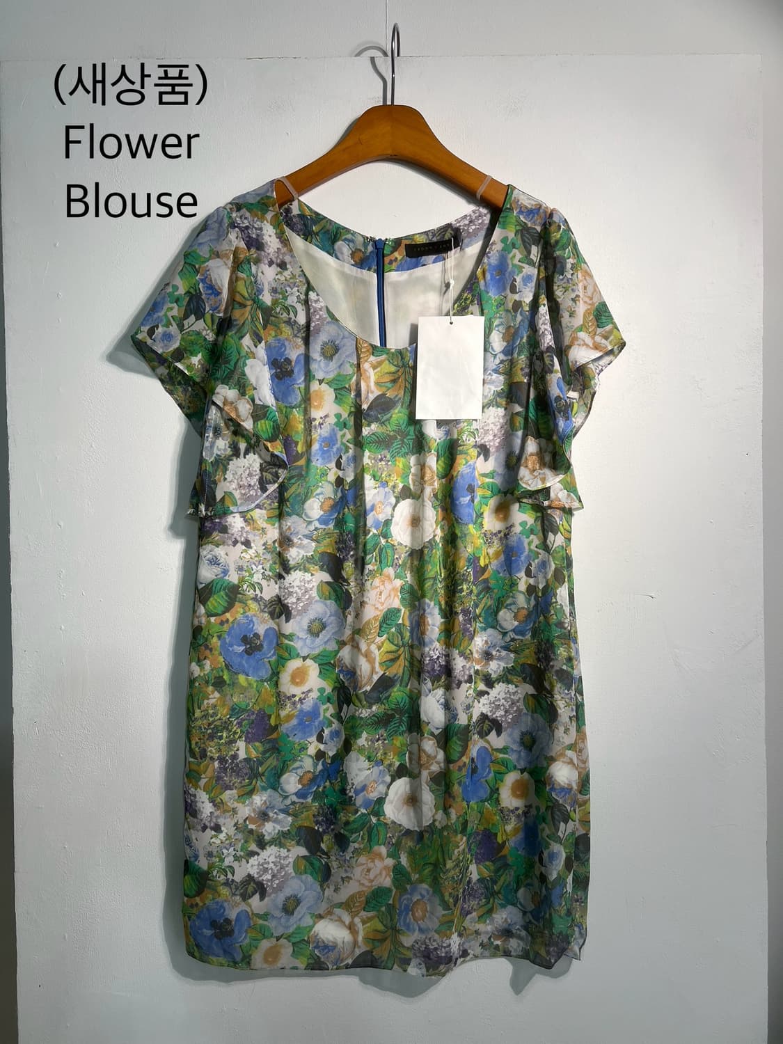 (새상품) Flower blouse 블라우스  상품이미지3