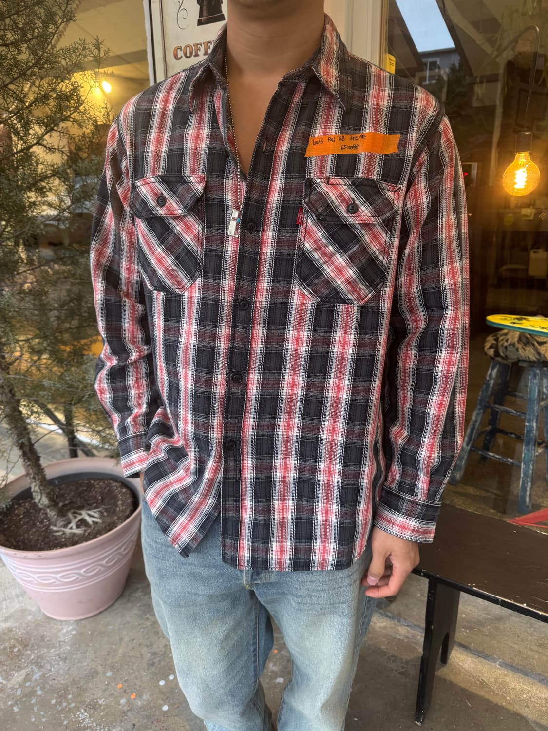 Levi’s Red Tab 체크 셔츠 상품이미지1