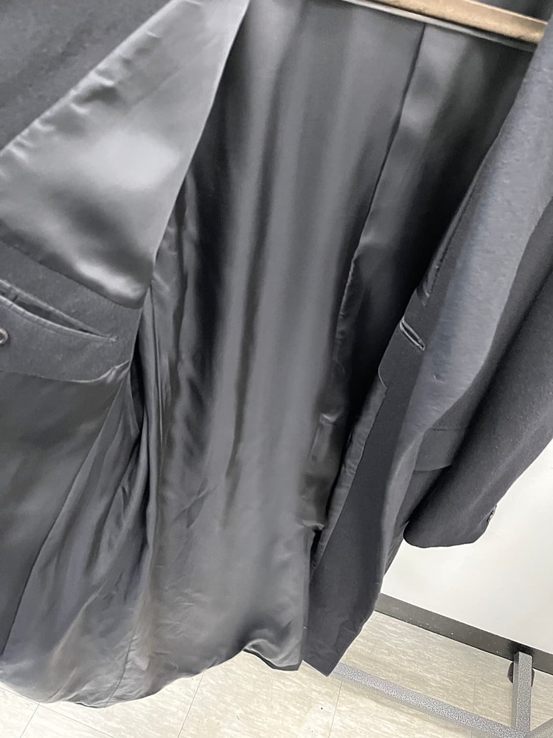 110) 로로피아나 원단 캐시미어 코트 상품이미지7