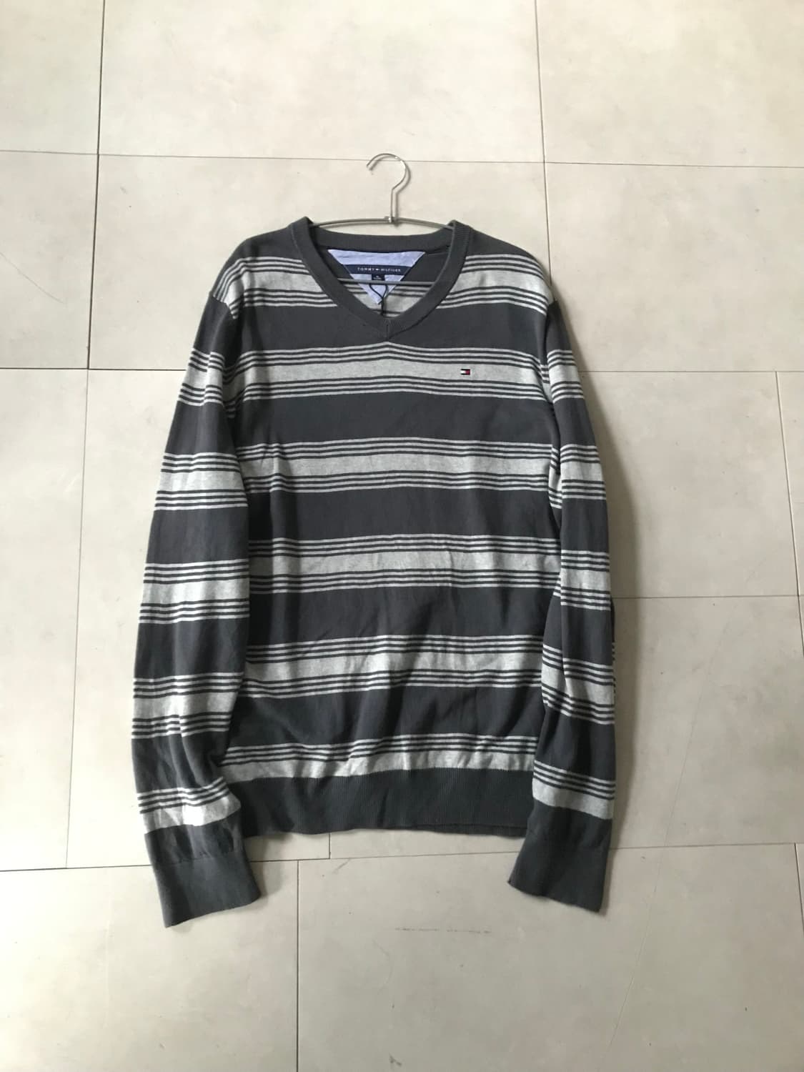 타미힐피거 스트라이프 루즈핏 니트 상품이미지7