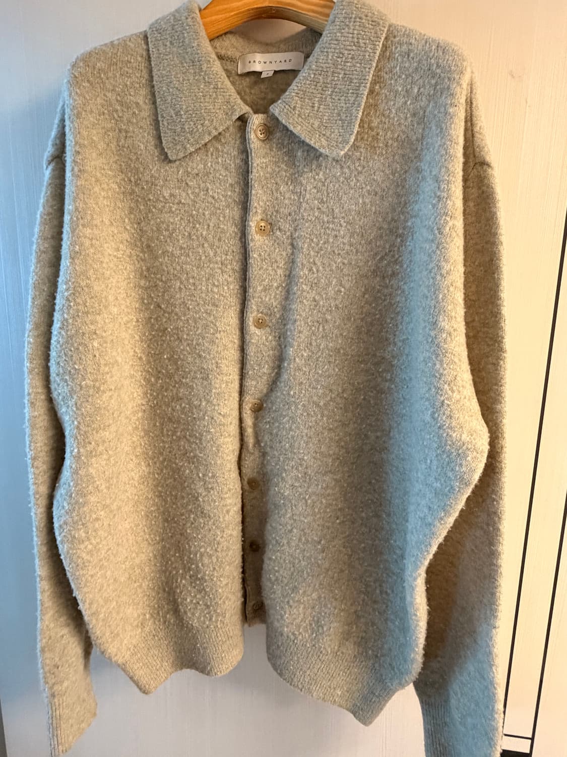 브라운야드 알파카 가디건 상품이미지3