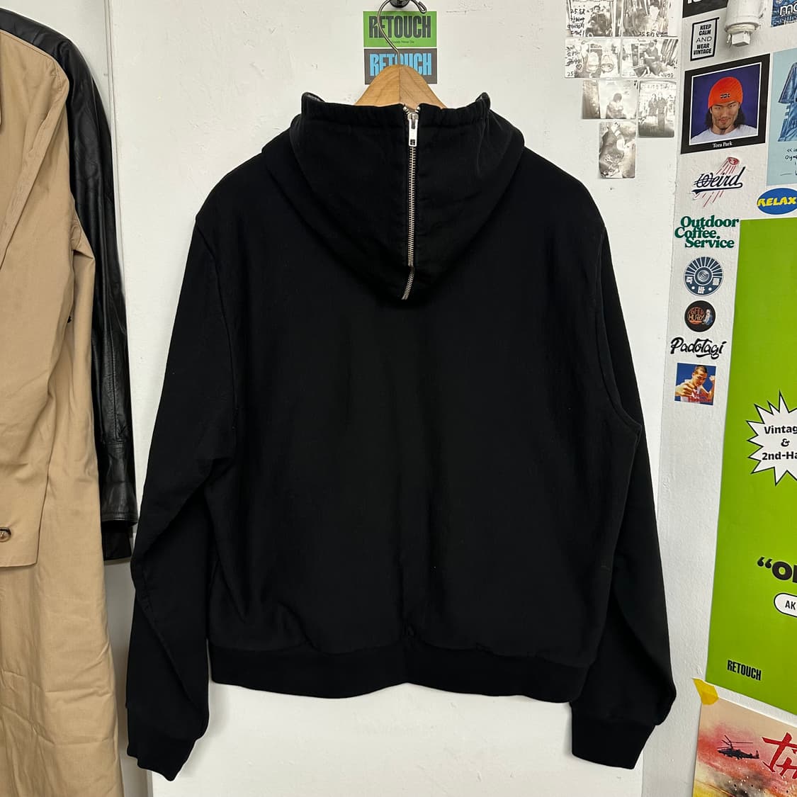 노아 하운드투스 라인드 후드집업 상품이미지5