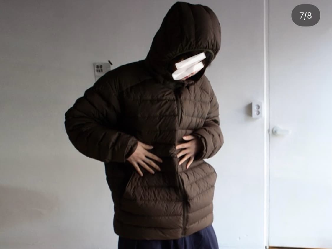 덕다운 후디 패딩 상품이미지6