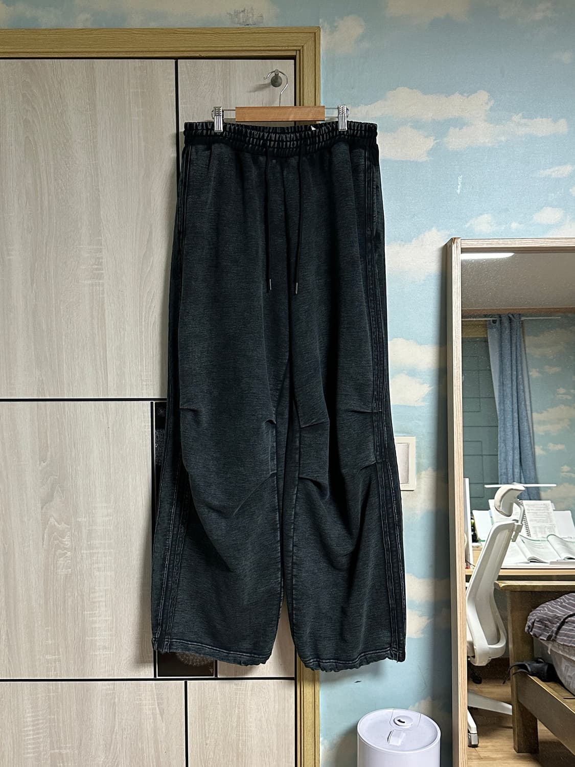 (M) 주앙옴므 트랙 스웻팬츠 블랙 상품이미지2