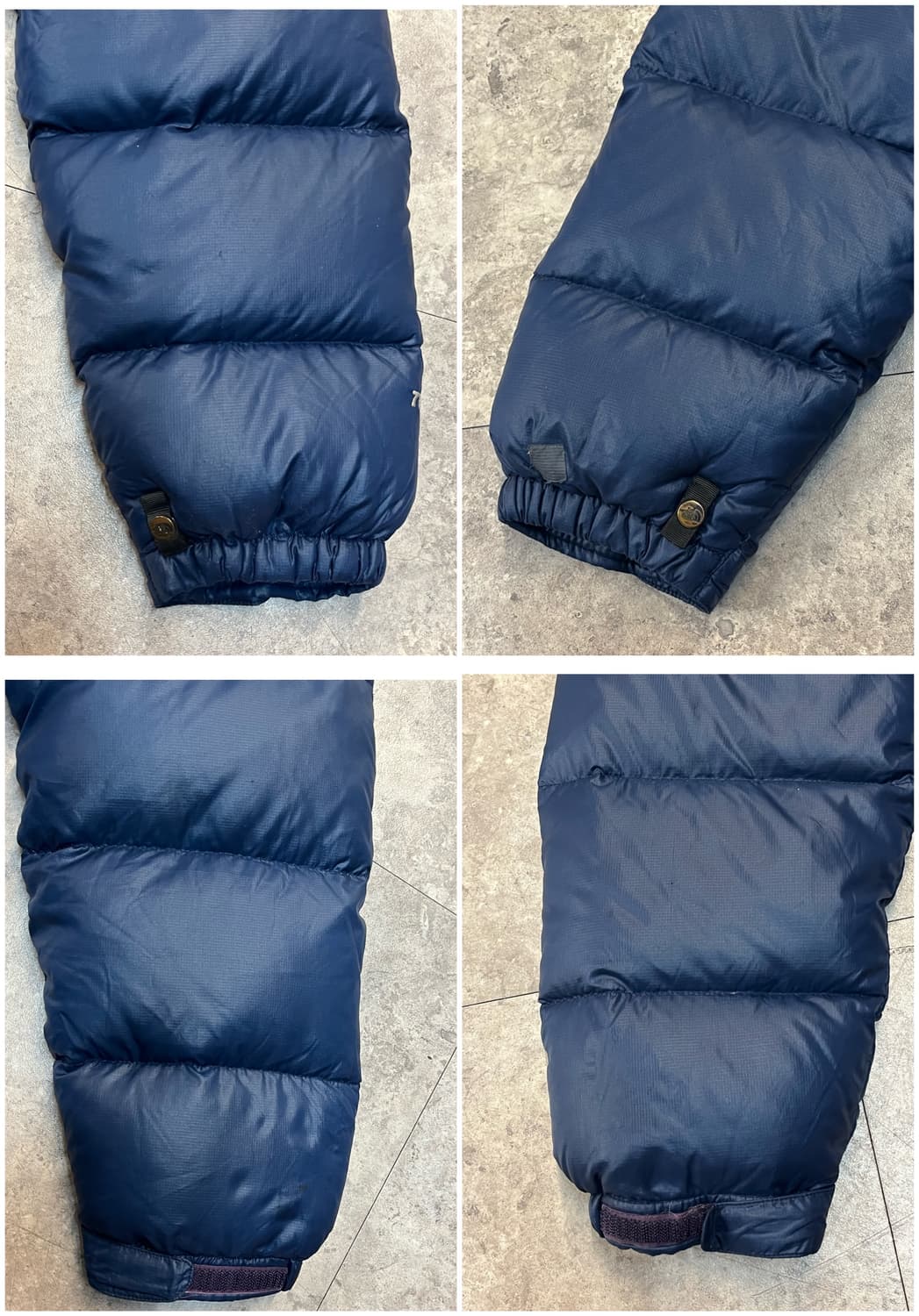 노스페이스 눕시 700 패딩 네이비 S #csz1948 상품이미지8