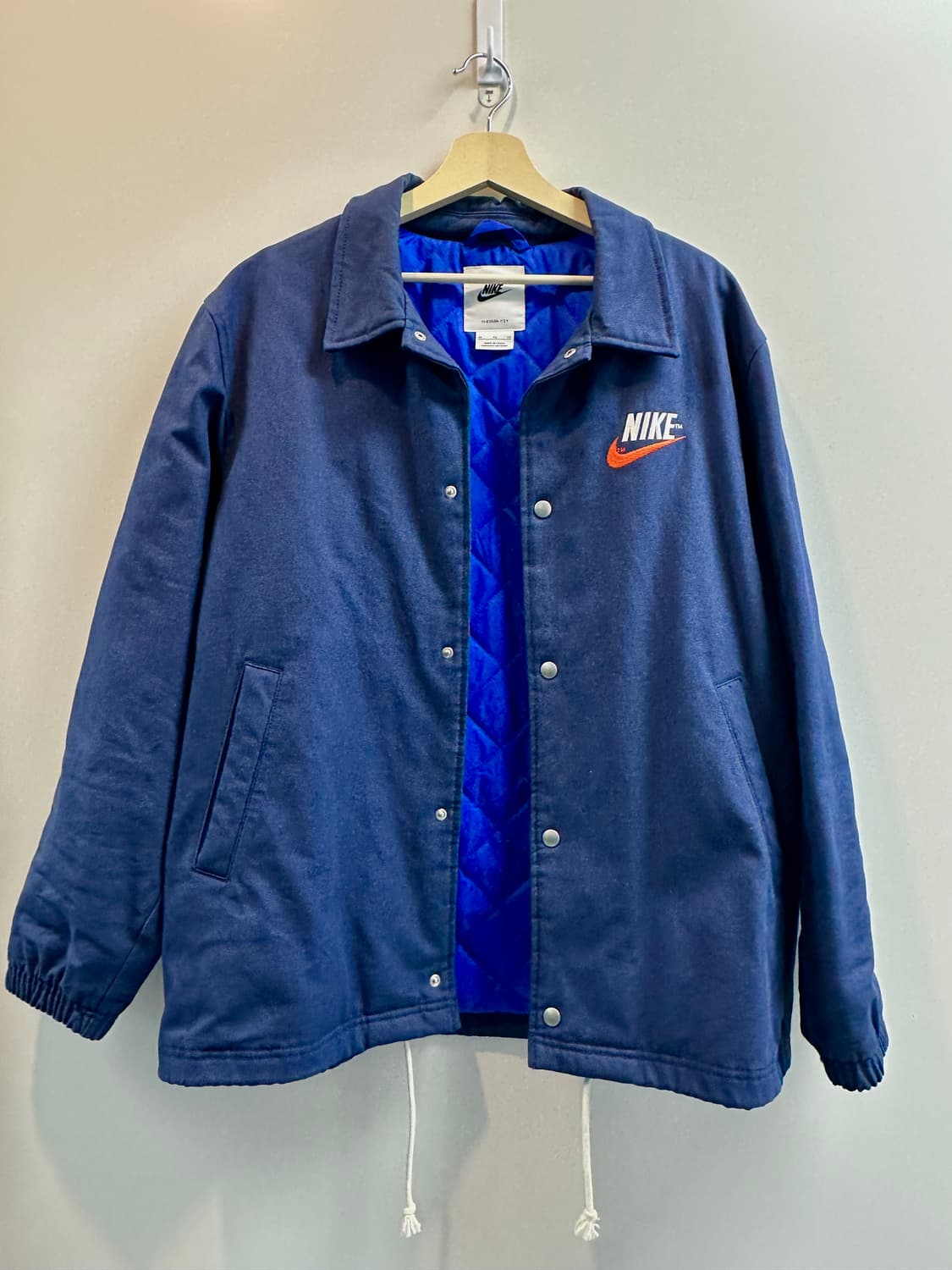 나이키 NSW 트렌드 WC 1 코치 재킷 (네이비, XL) 상품이미지1