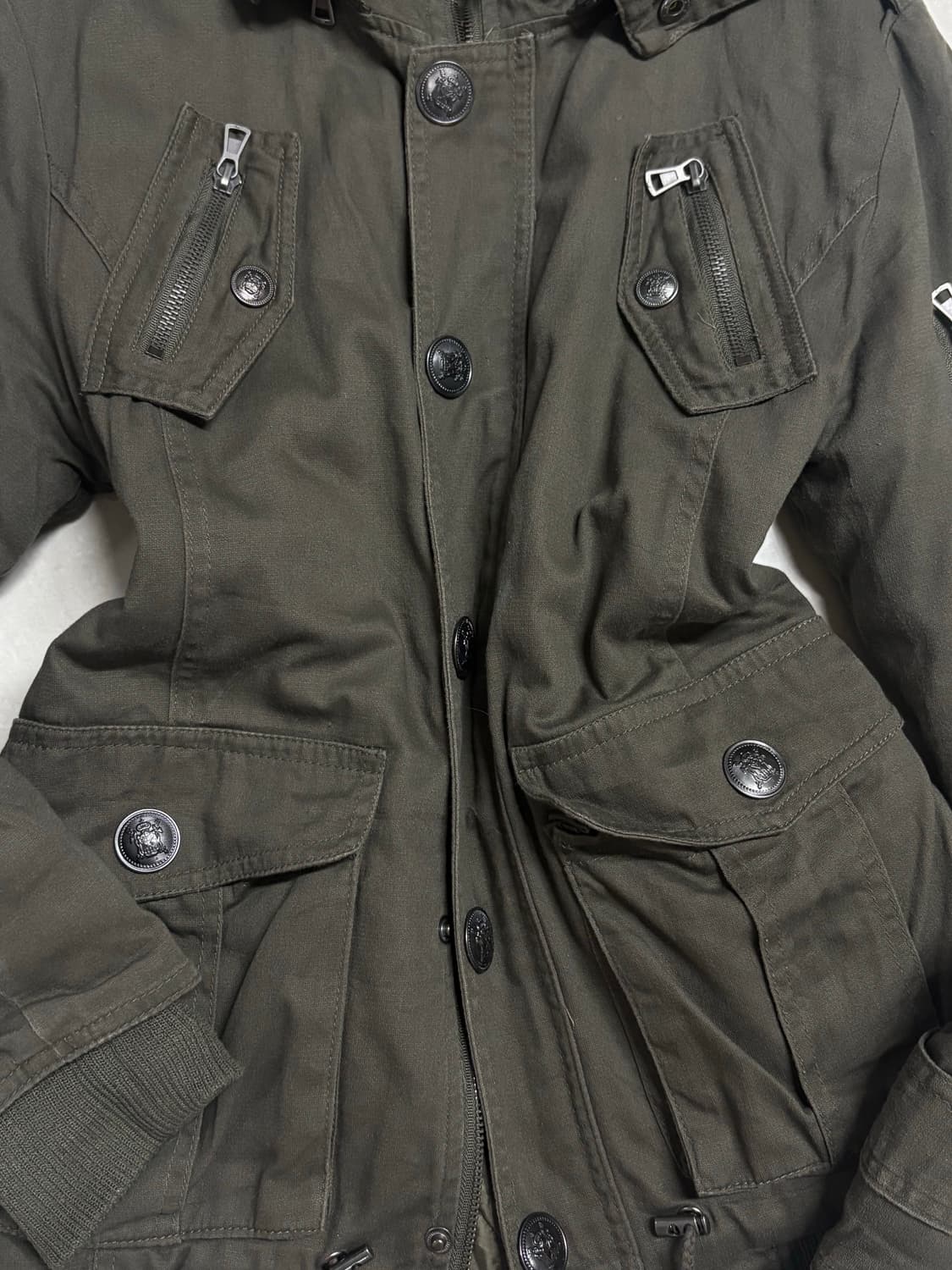 shop502 큐빈티지 야상점퍼 팝니당 상품이미지2