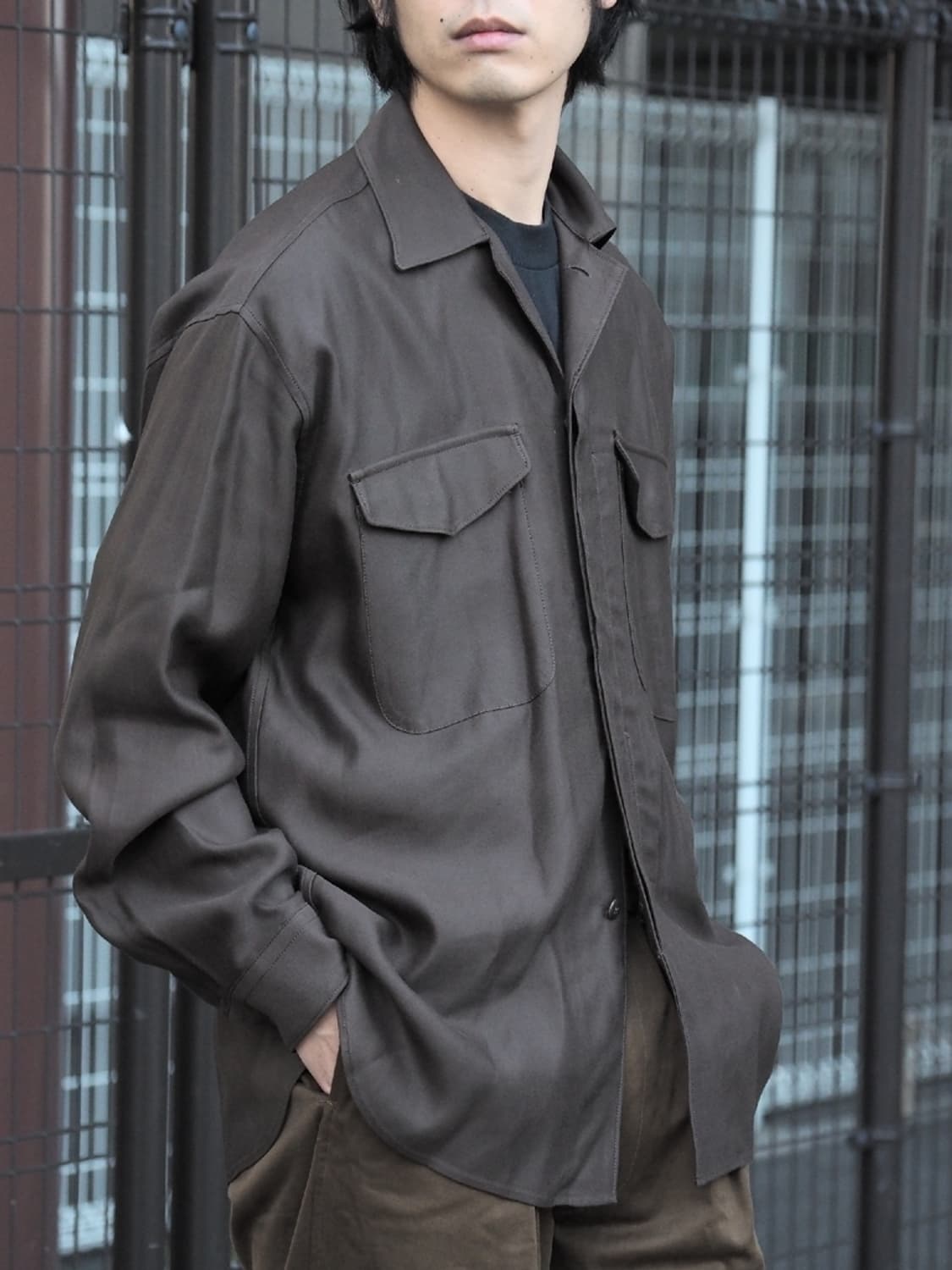 캡틴 선샤인 MIL.SHIRT JACKET 상품이미지4