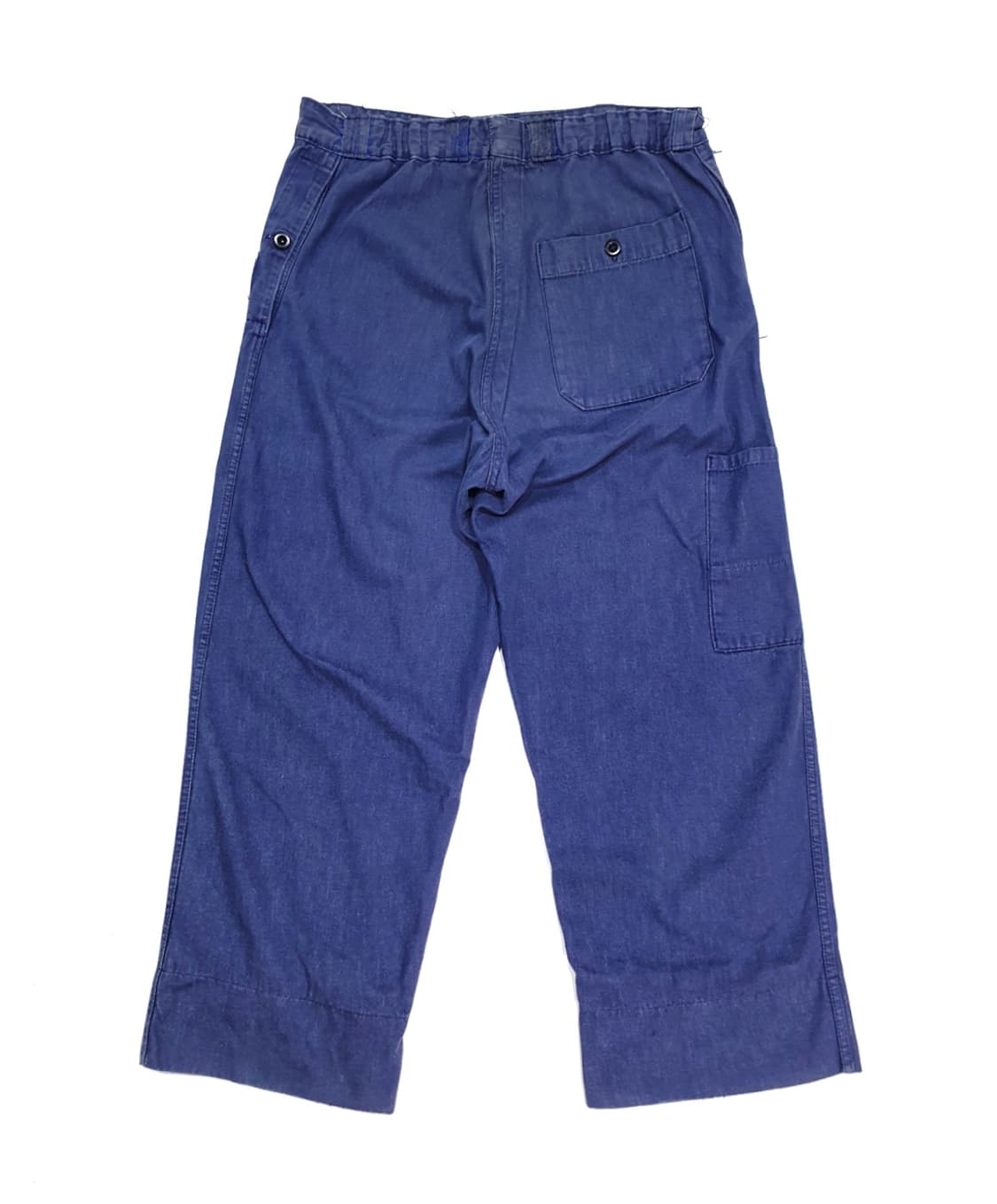 빈티지 60-70s 프렌치워크 팬츠 34~ (프리사이즈) 와이드 핏 상품이미지2