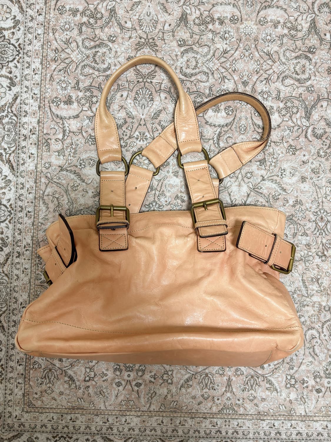 비비안웨스트우드 피치베이지 토트백 숄더백 상품이미지2